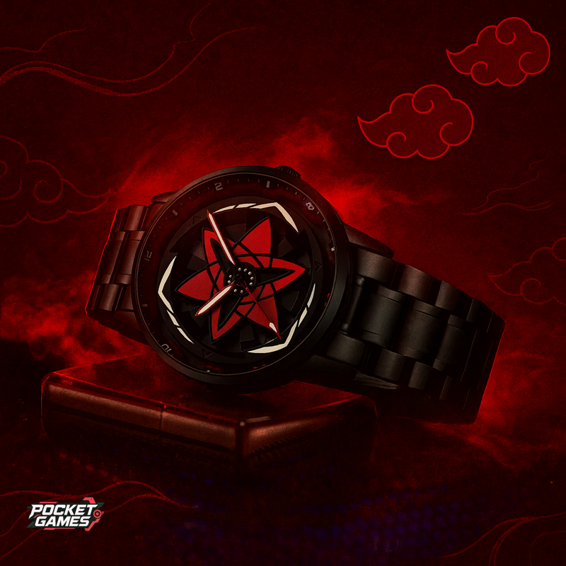 Akatsuki Watches - O Poder do Sharingan em Cada Segundo