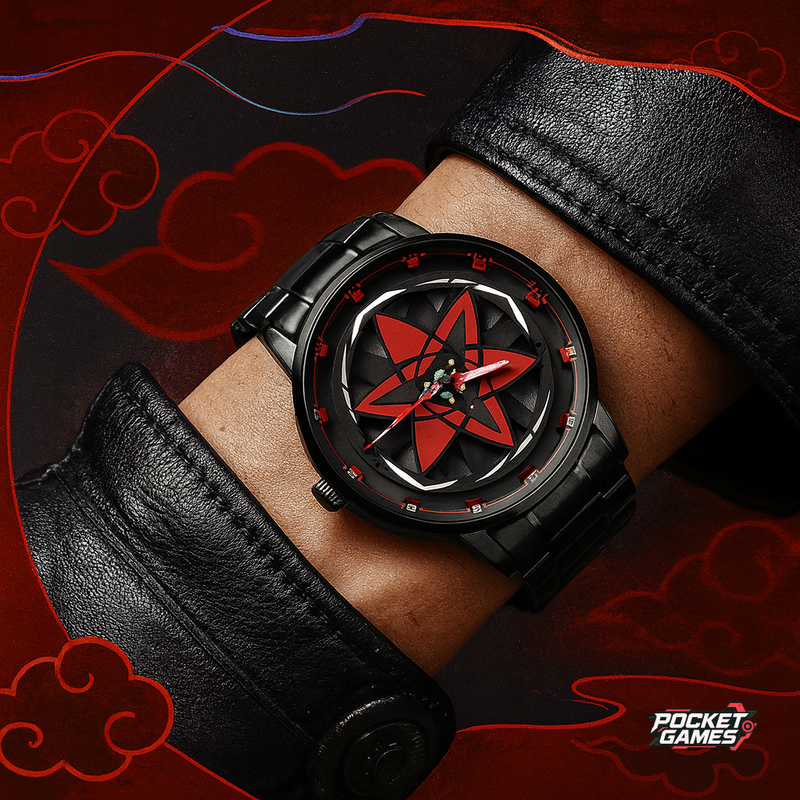 Akatsuki Watches - O Poder do Sharingan em Cada Segundo
