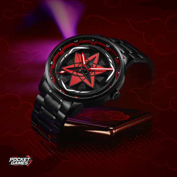 Akatsuki Watches - O Poder do Sharingan em Cada Segundo