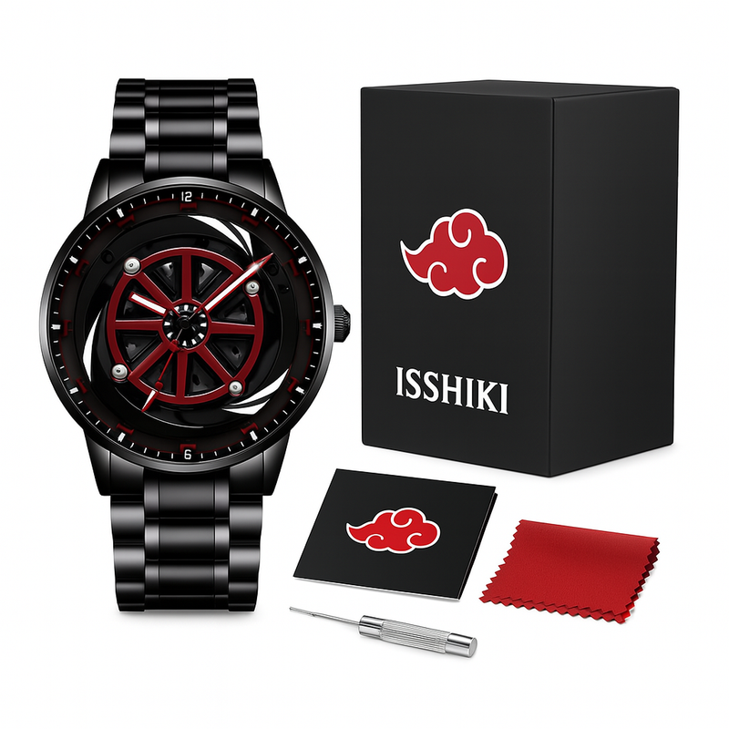 Akatsuki Watches - O Poder do Sharingan em Cada Segundo