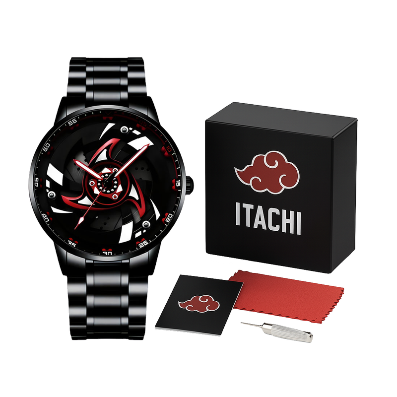 Akatsuki Watches - O Poder do Sharingan em Cada Segundo