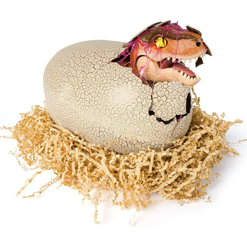 Bebê Dinossauro Interativo: ele nasce, anda, ruge e reage como um dinossauro de verdade!