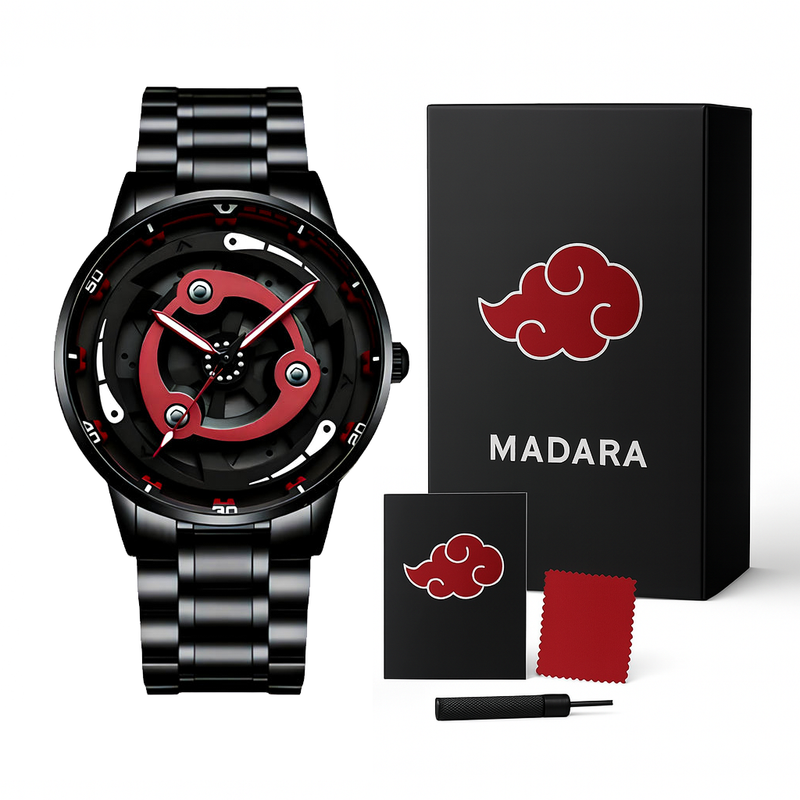 Akatsuki Watches - O Poder do Sharingan em Cada Segundo