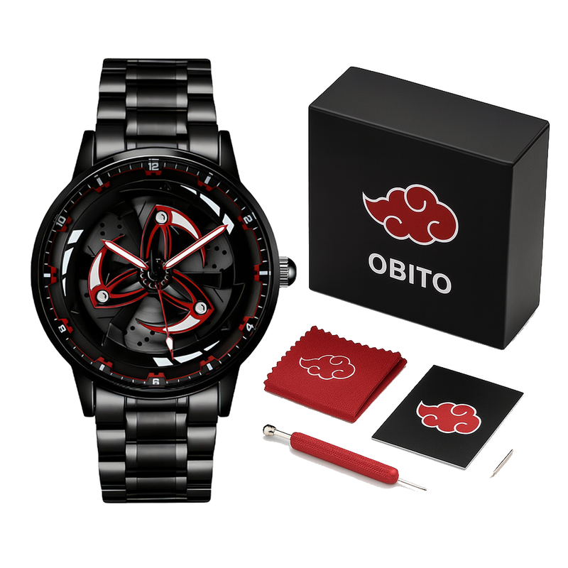 Akatsuki Watches - O Poder do Sharingan em Cada Segundo