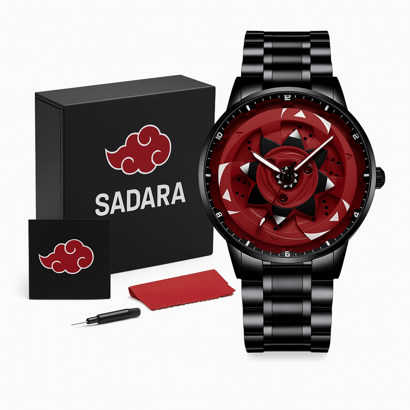 Akatsuki Watches - O Poder do Sharingan em Cada Segundo