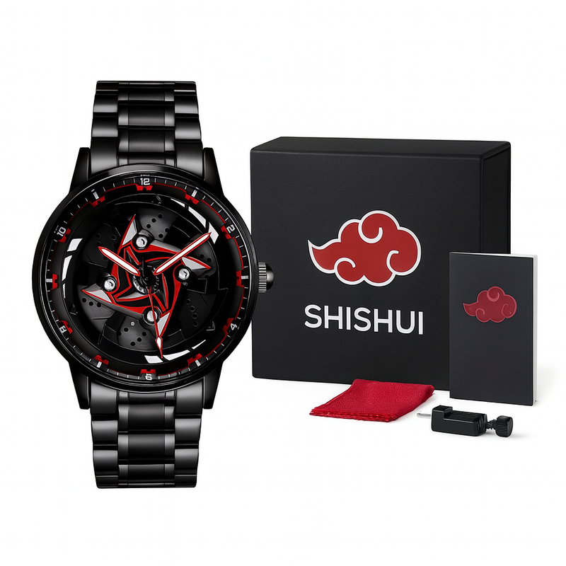 Akatsuki Watches - O Poder do Sharingan em Cada Segundo