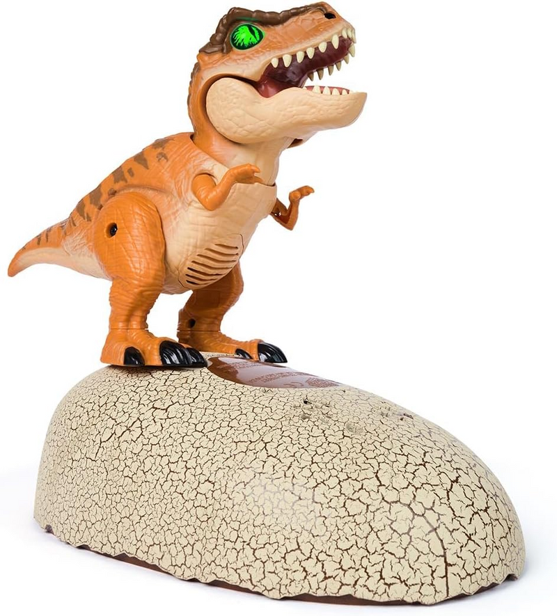 Bebê Dinossauro Interativo: ele nasce, anda, ruge e reage como um dinossauro de verdade!